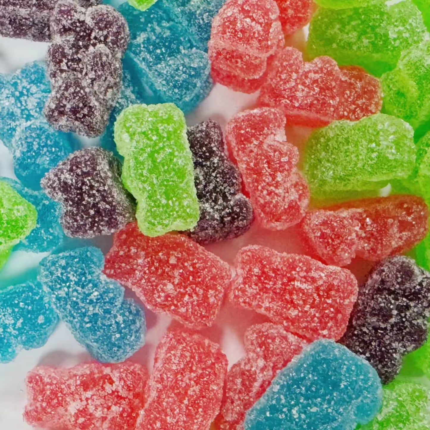 Sour Mutant Bears (Sour Sugar Gummy Bears)