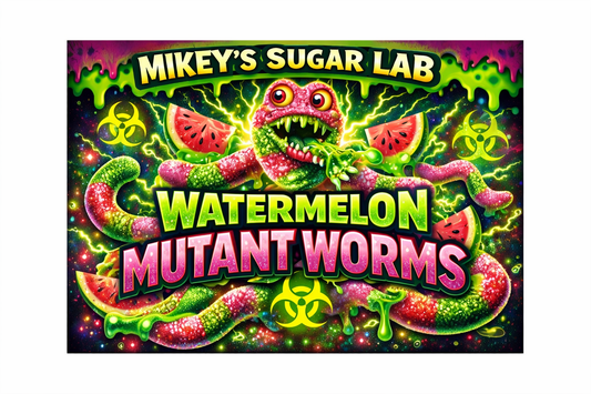 Watermelon Mutant Worms – Lab‑Born, Flavor‑Enhanced, Totally Unstable