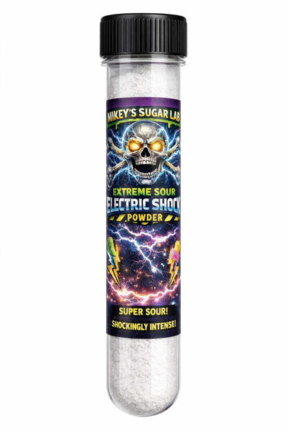 Electric Shock Powder – Extreme Sour Candy Enhancer
